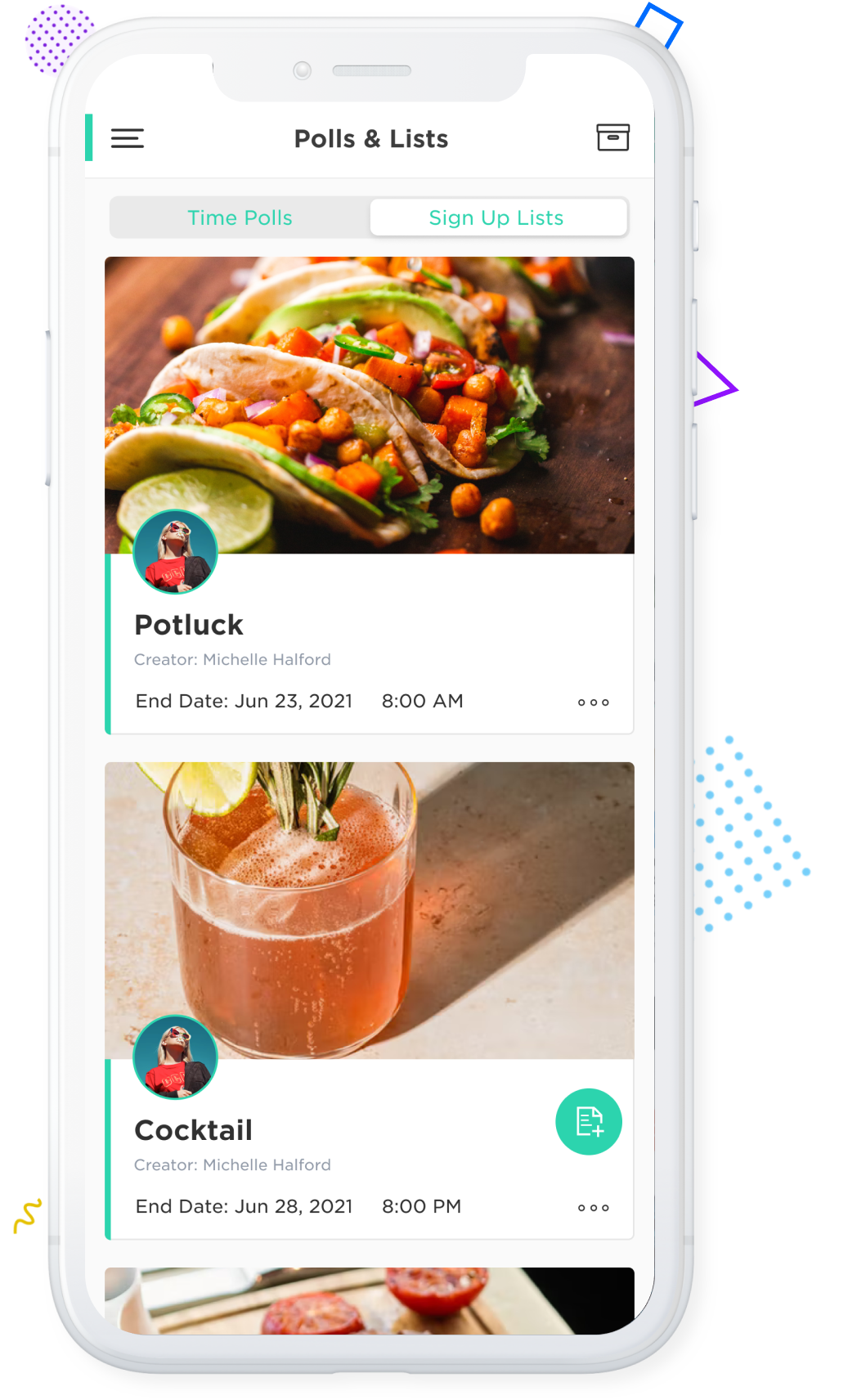 Sign Up Lists Hobnob Sign Up Lists Hobnob